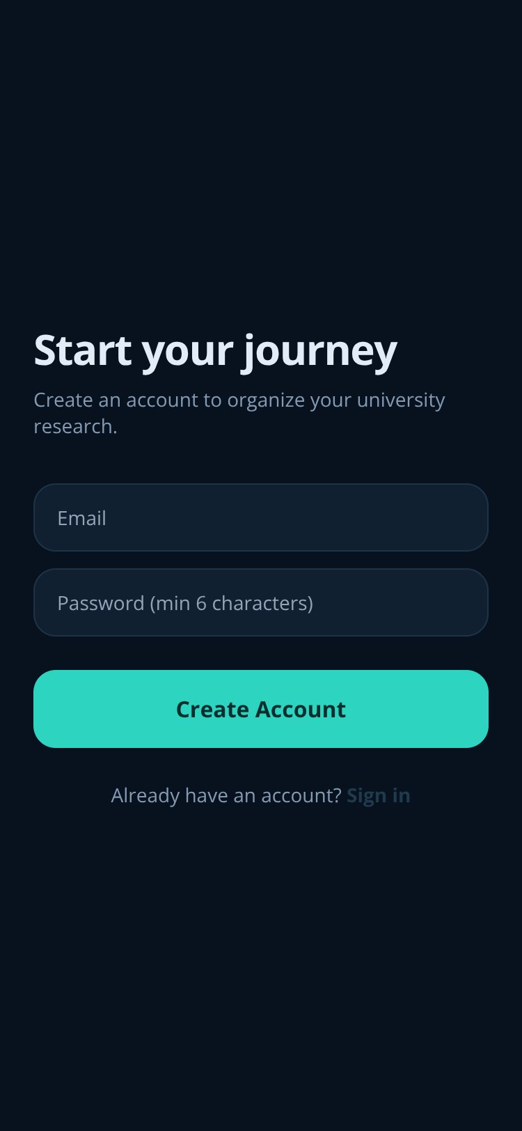UniPath AI screen 2