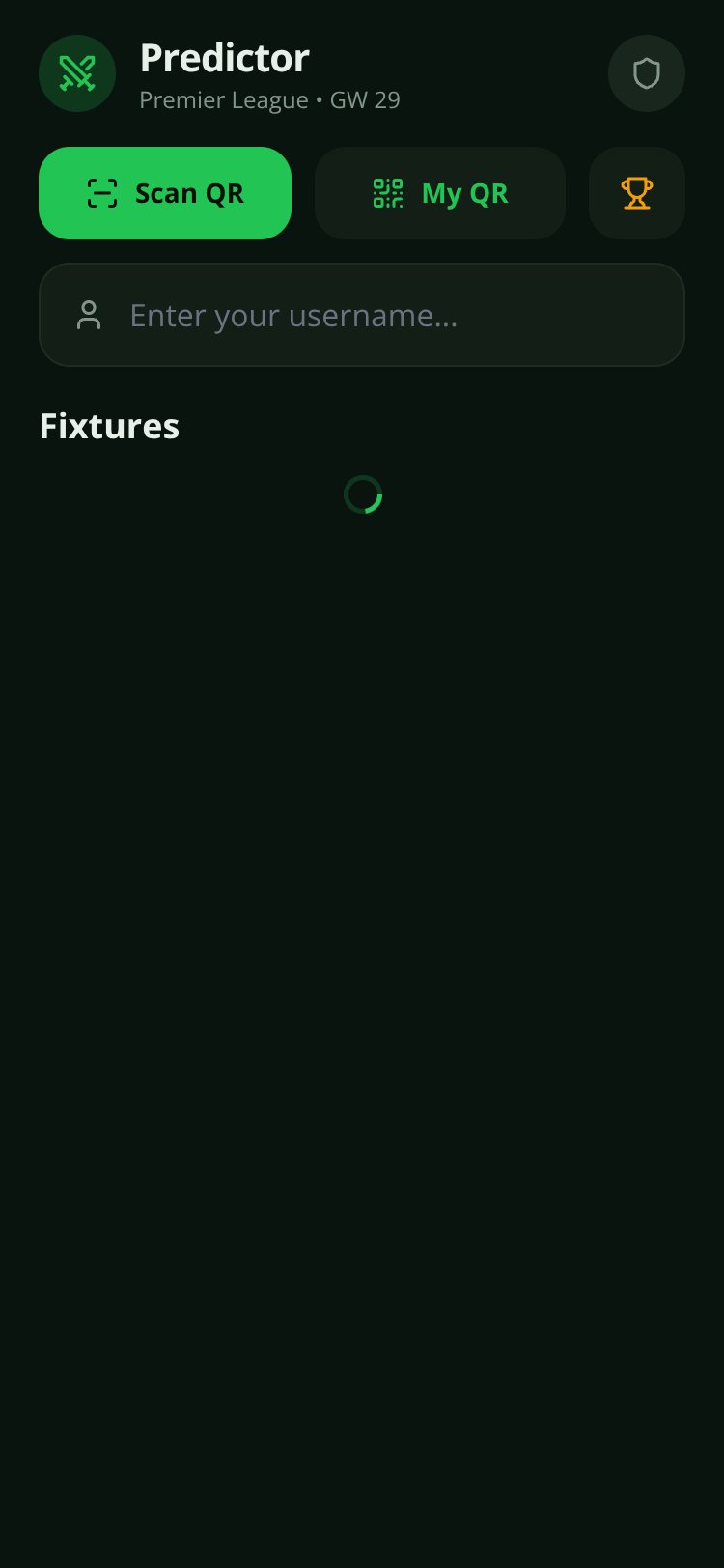 Footy Predict screen 2