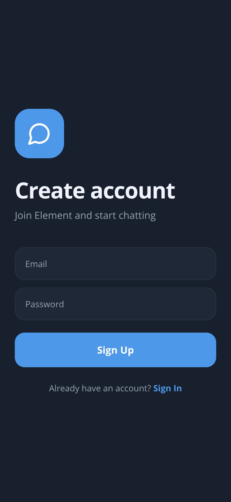 Element screen 2