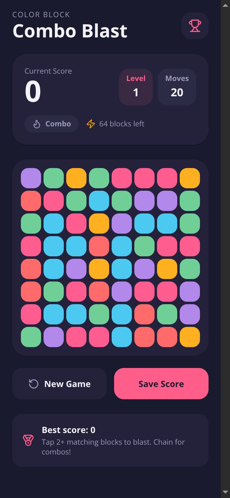 Combo Blast screen 3