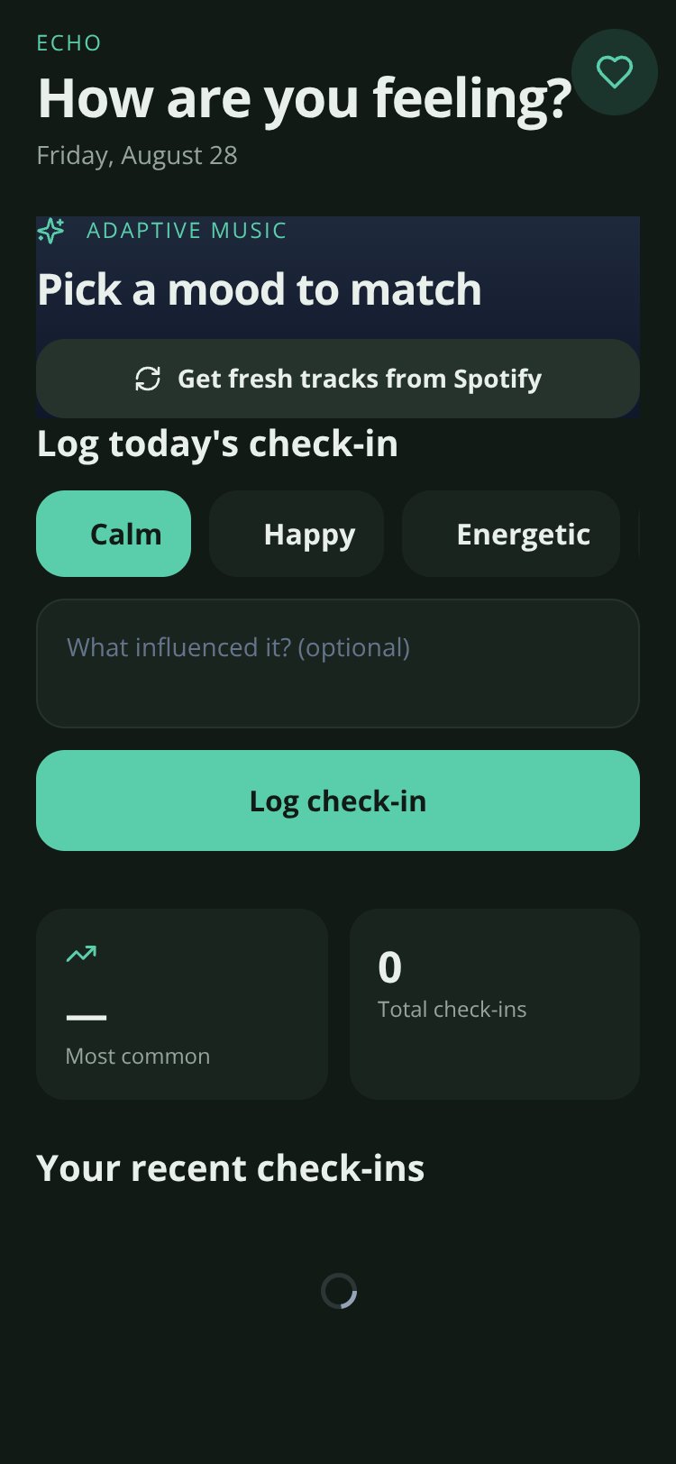 Echo screen 3