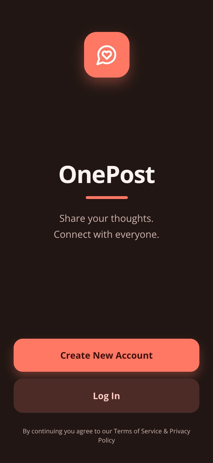 OnePost screen 3