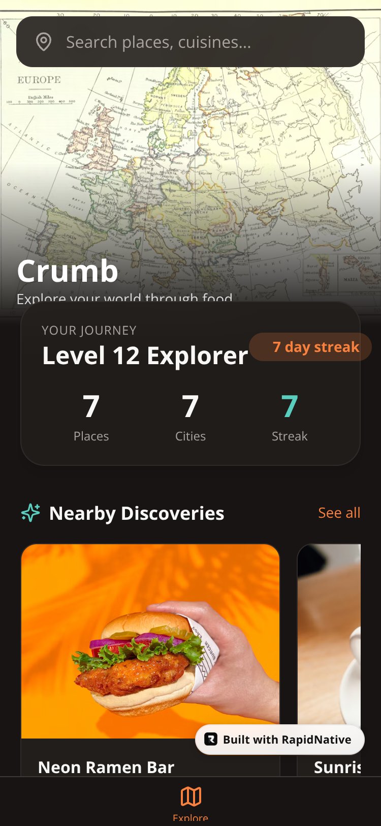 Crumb screen 3