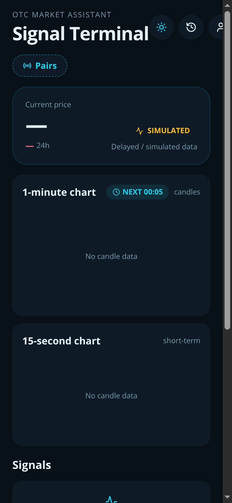 Quotex OTC Signal Pro Copy screen 5