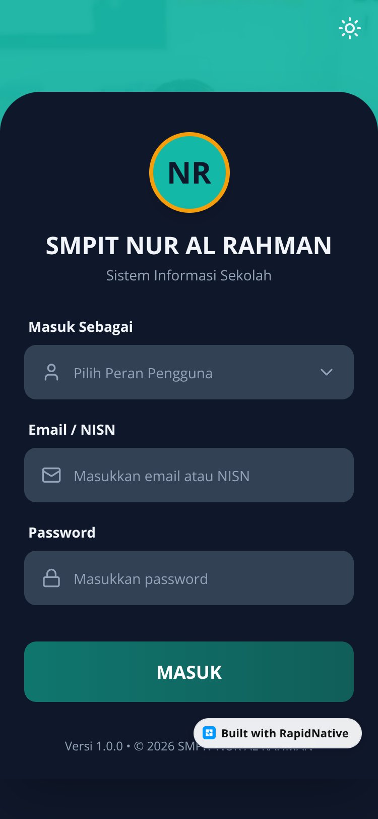 SMPIT NUR AL RAHMAN screen 1