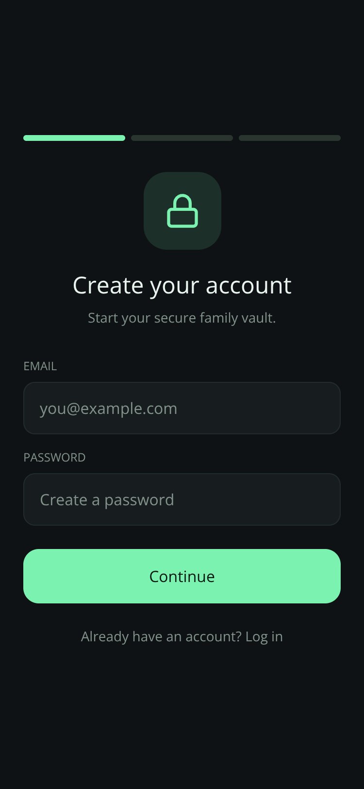 FamilyLocker screen 2