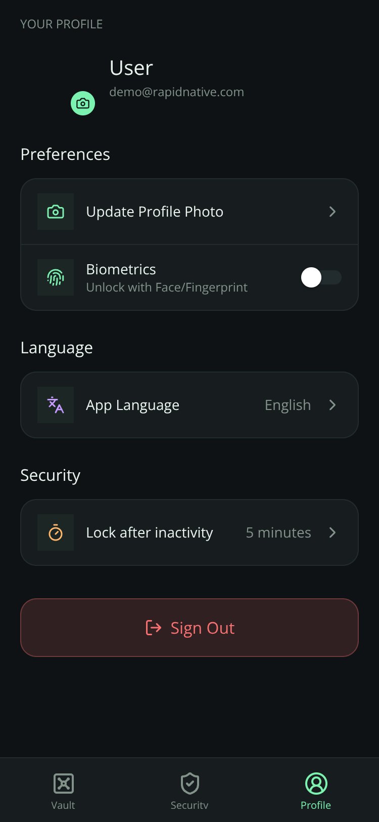 FamilyLocker screen 3