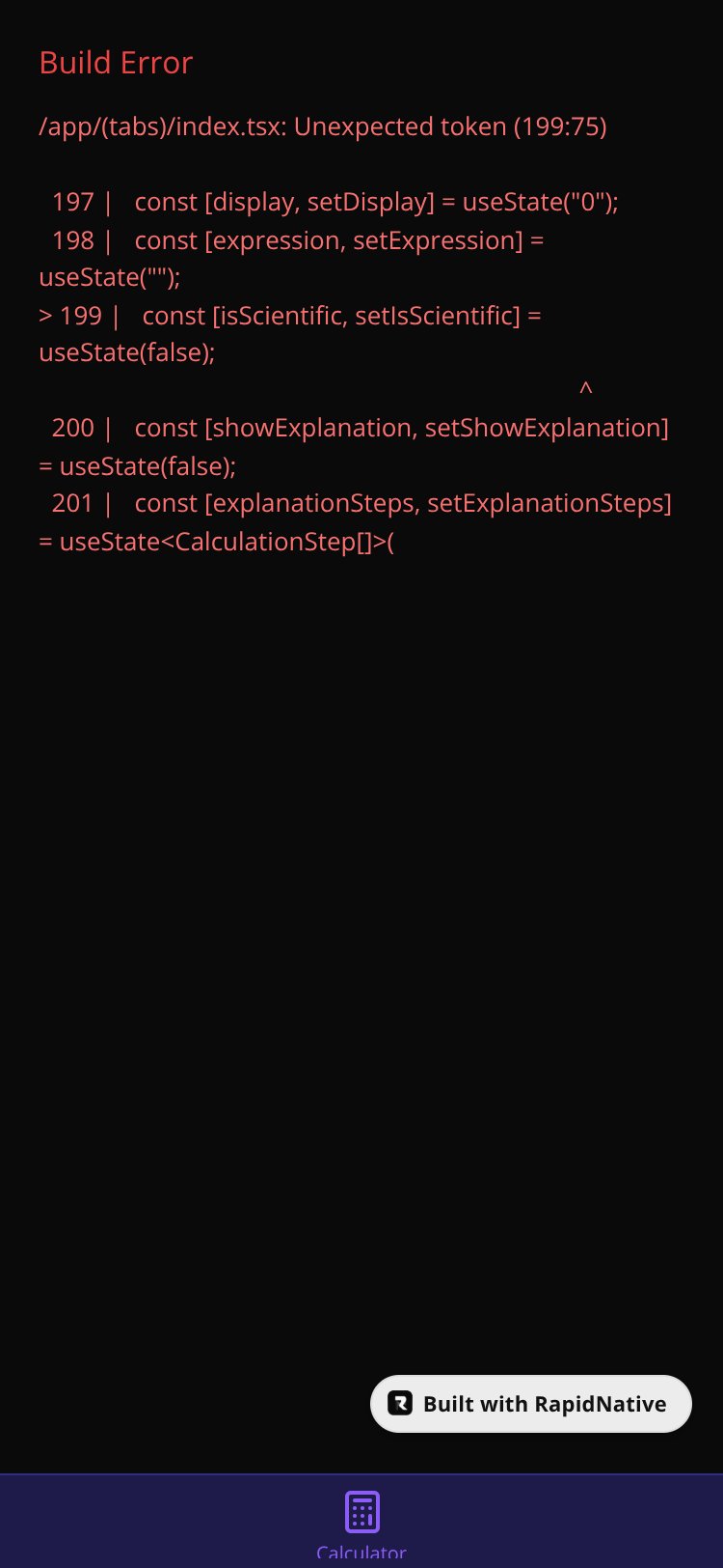 SmartCalc AI screen 1