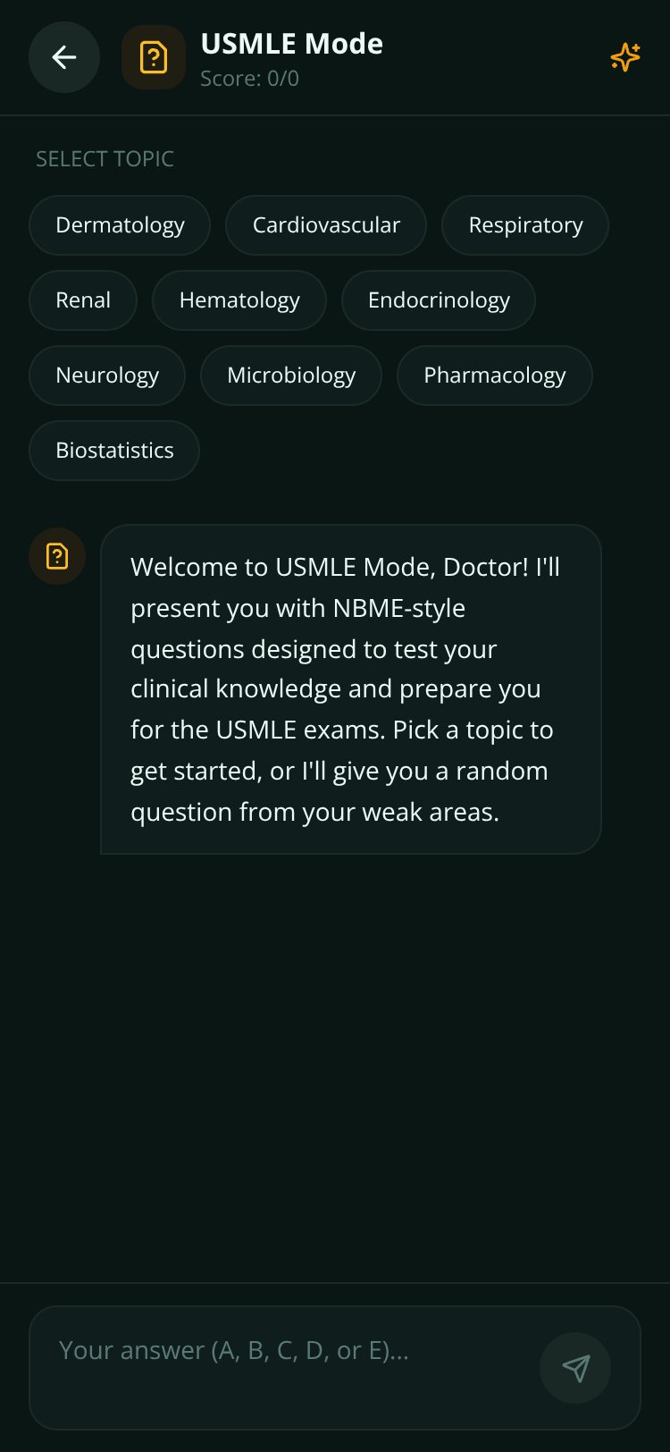 MedMentor AI screen 3