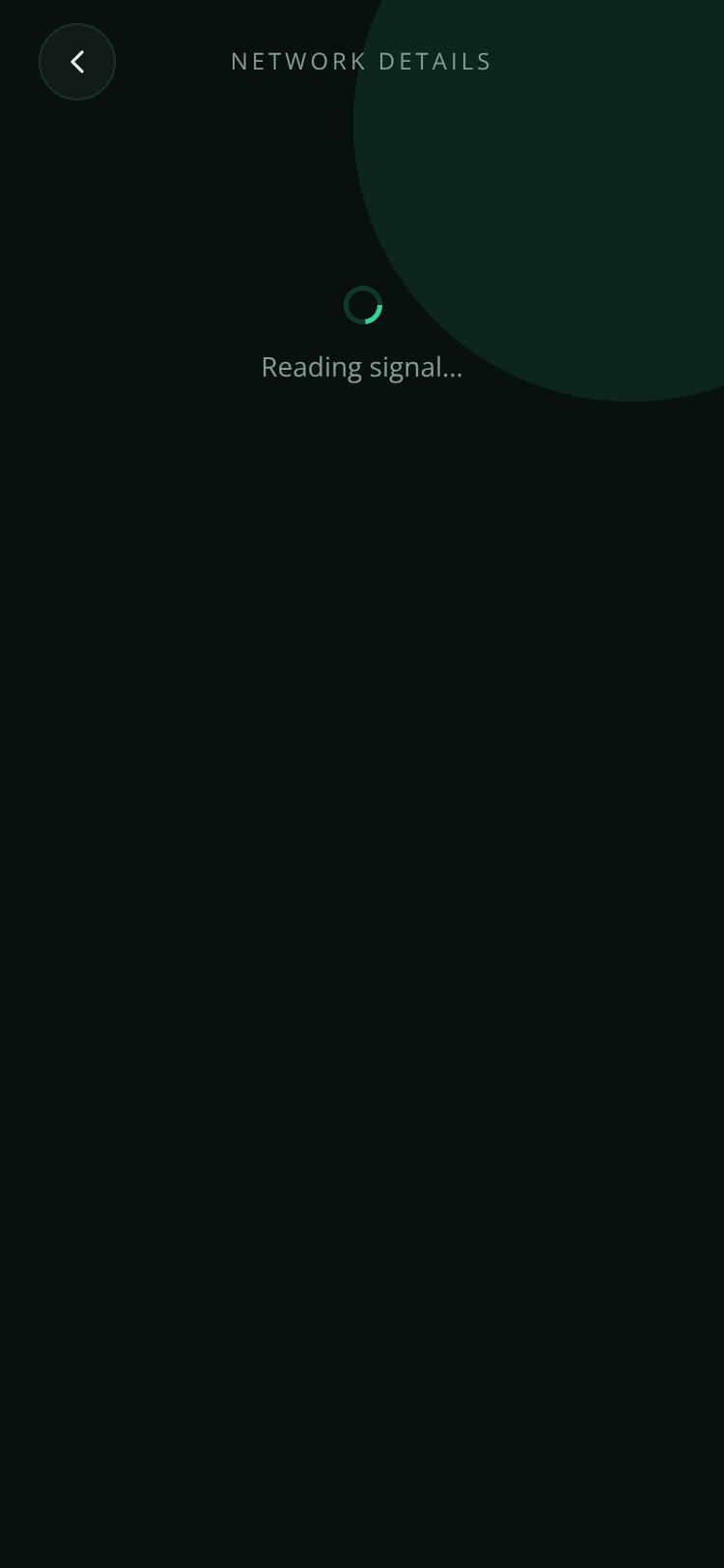 WiFi Radar screen 2