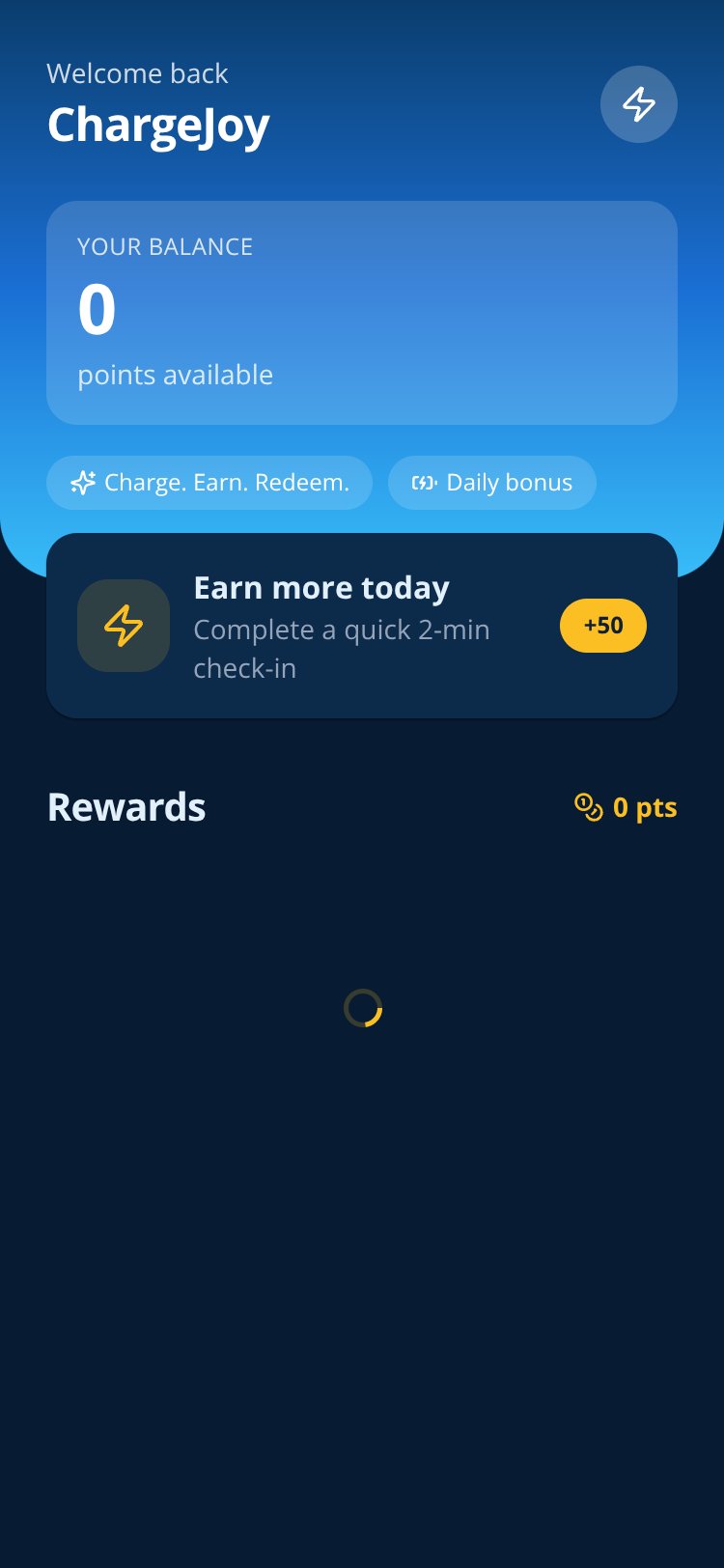 ChargeJoy screen 3