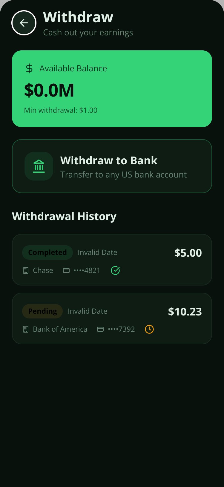AdCash screen 1