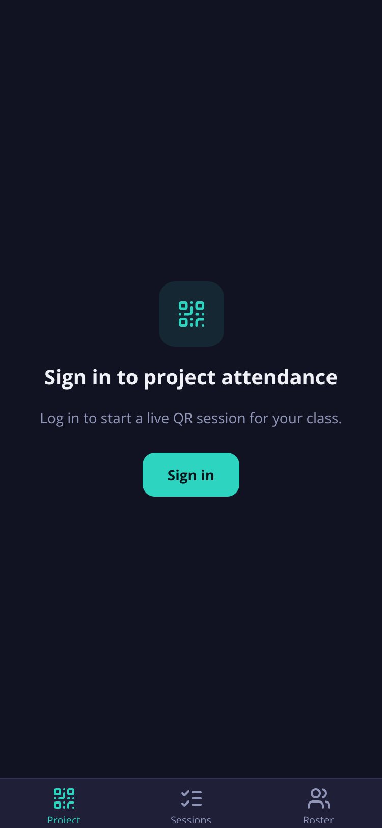 Teacher Projector screen 1