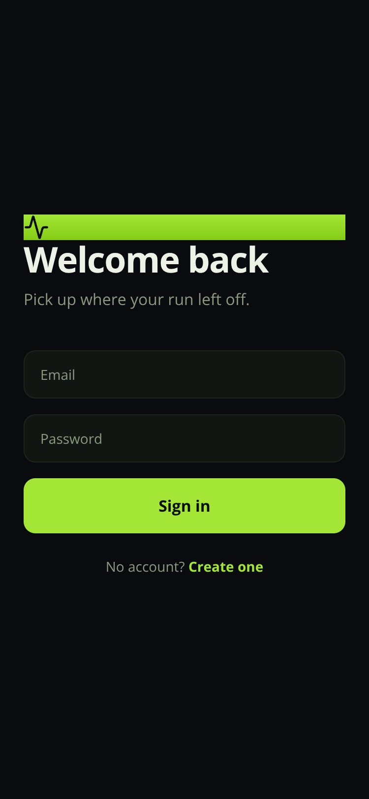 PulseMatch screen 1