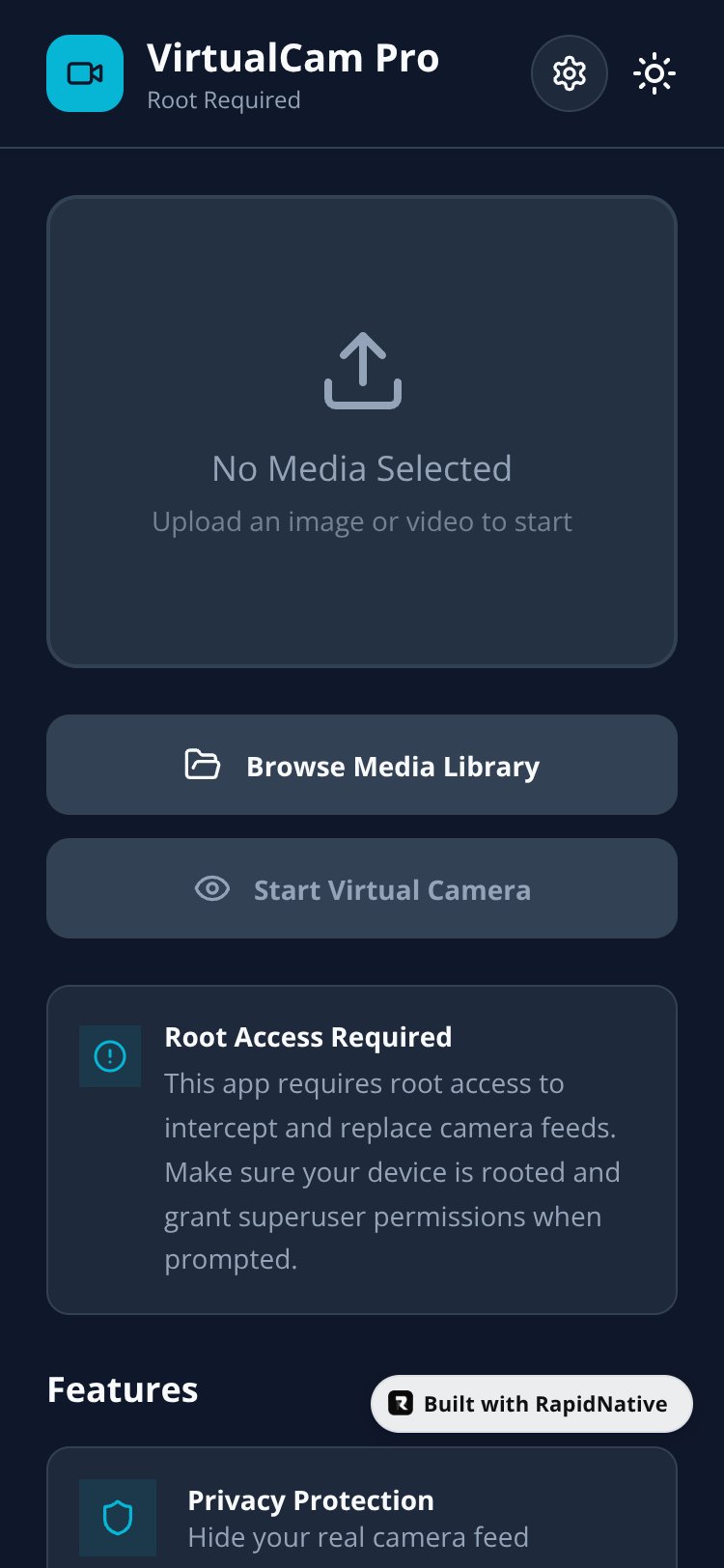 NeatBase screen 1
