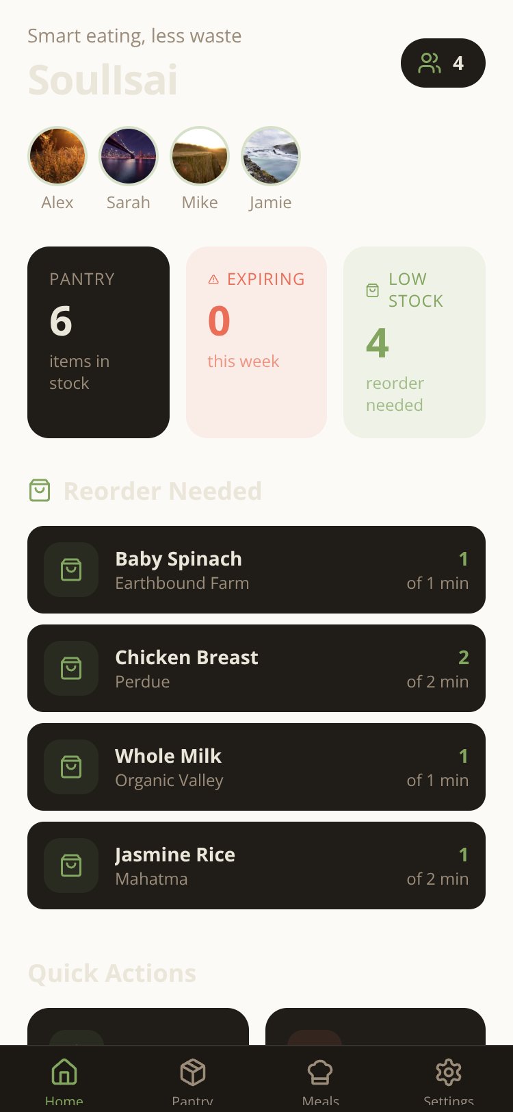 FoodWise screen 3