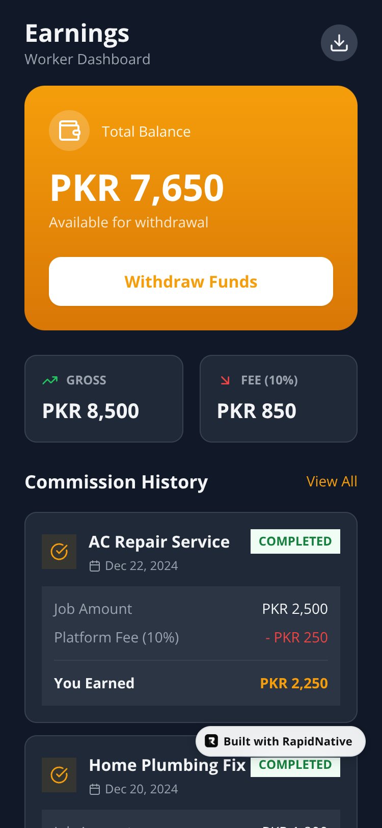 Instant Neighbour screen 1