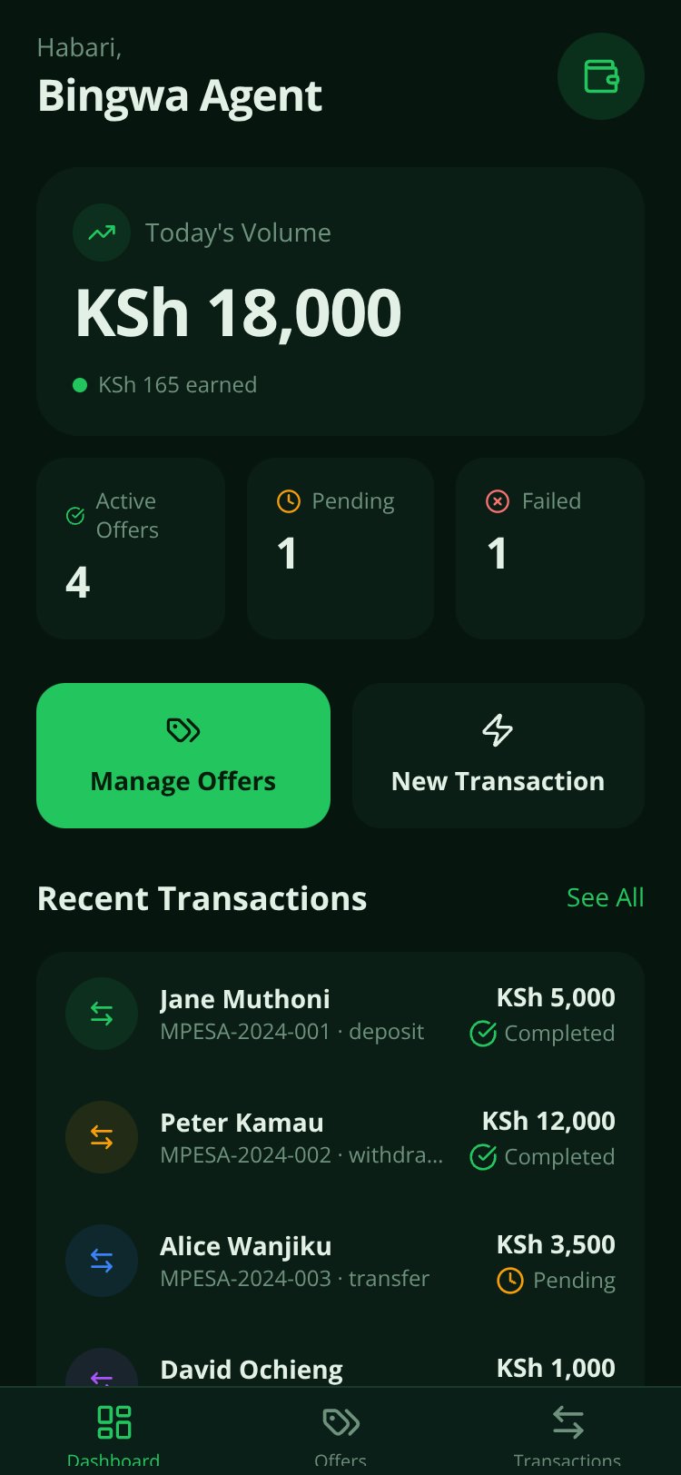 Bingwa Sokoni screen 1