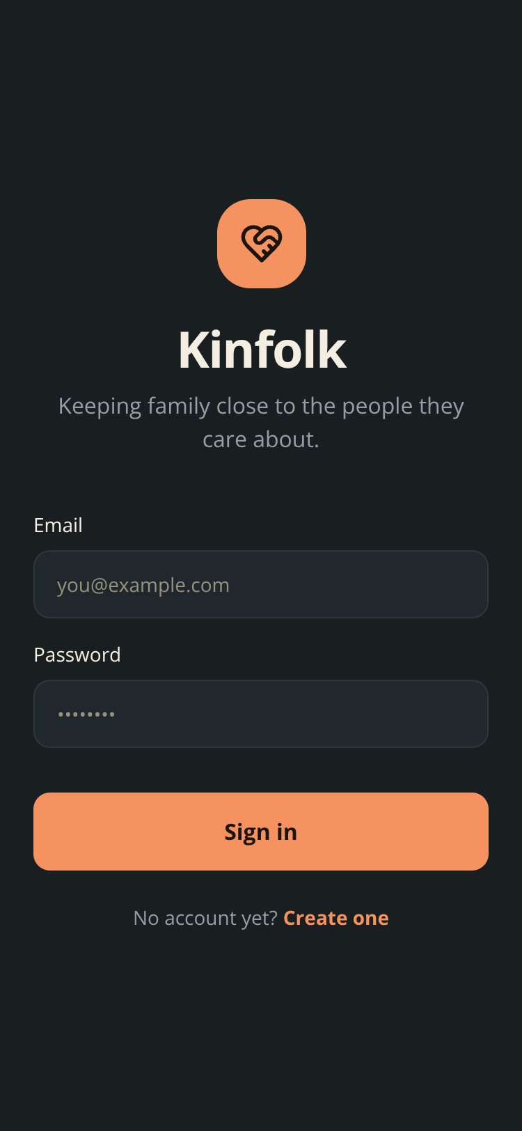 Kinfolk screen 1