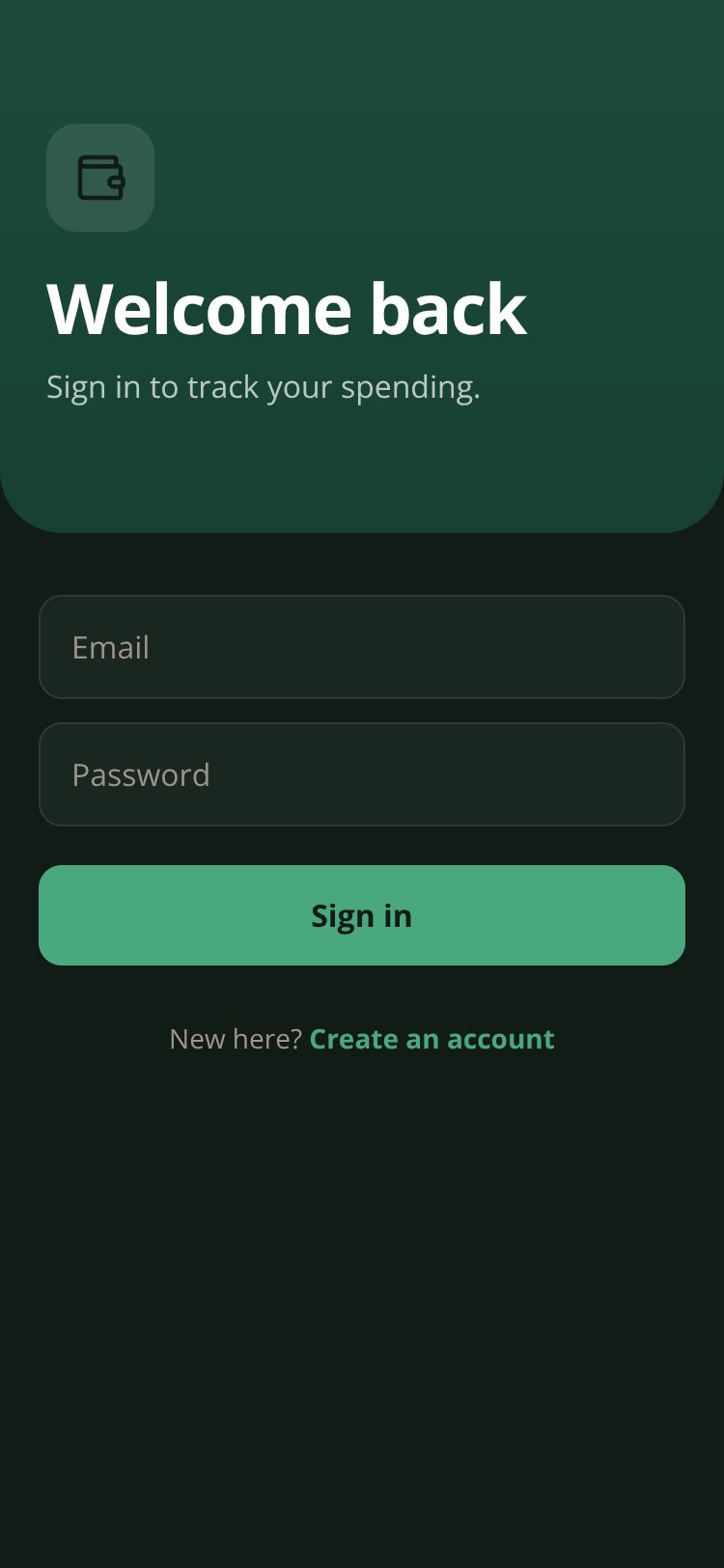 Ledger screen 1