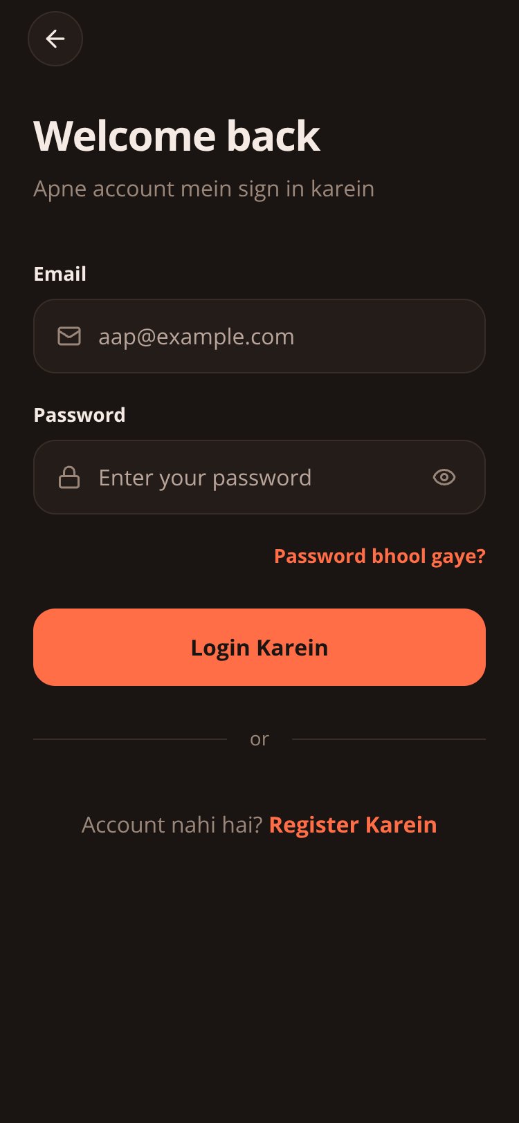 FoodDash screen 2
