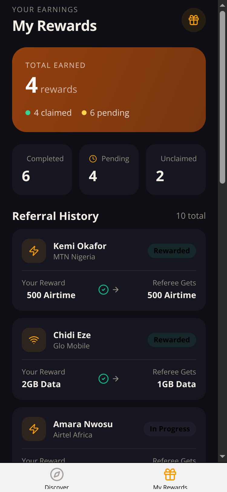 Earntime screen 2