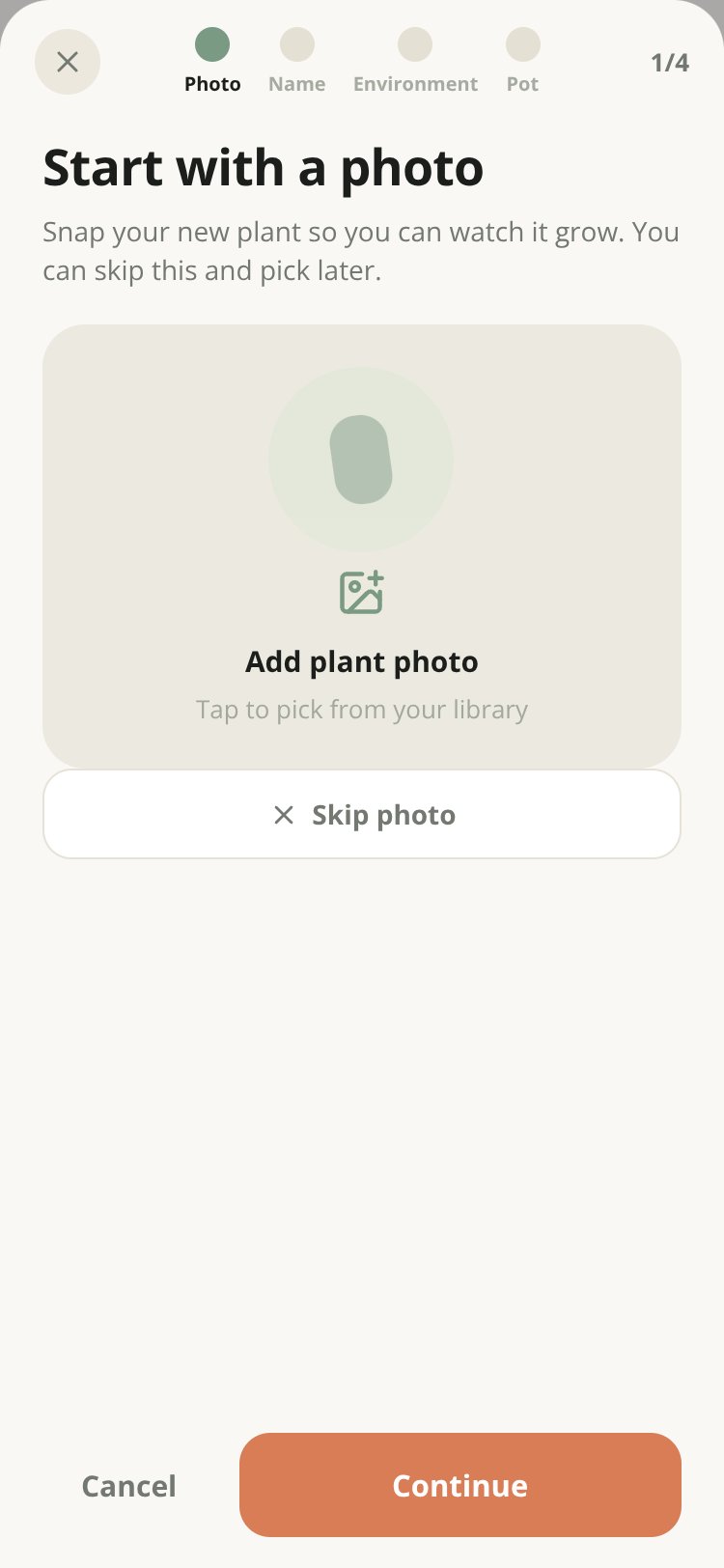 Sproutly screen 1