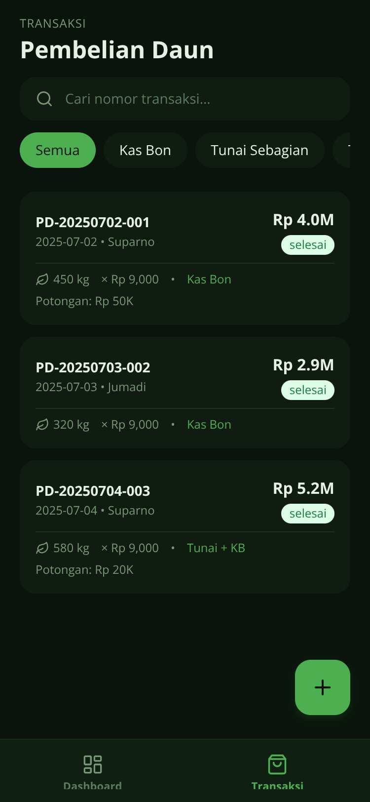 PKP OIL screen 2