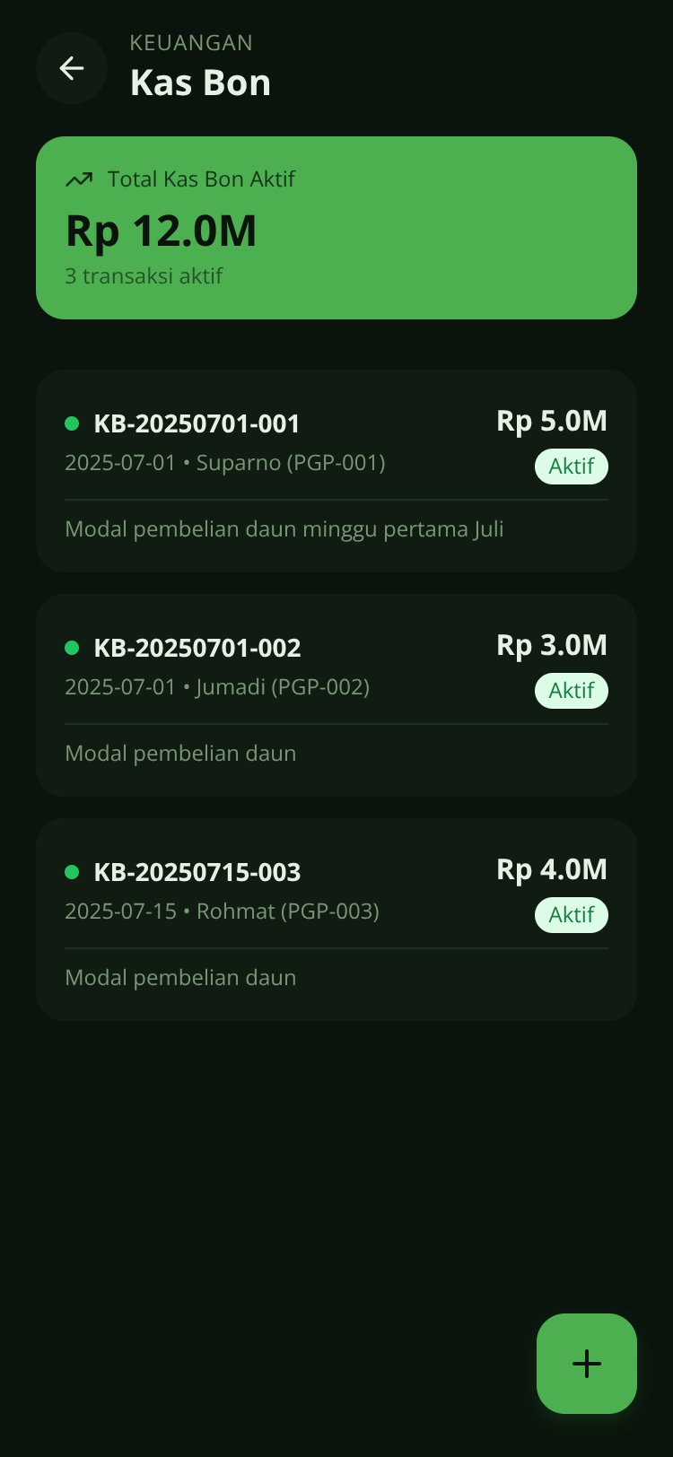 PKP OIL screen 3