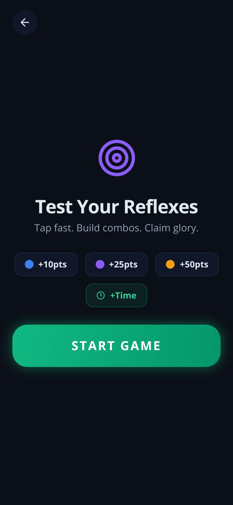 ReflexArcade screen 3