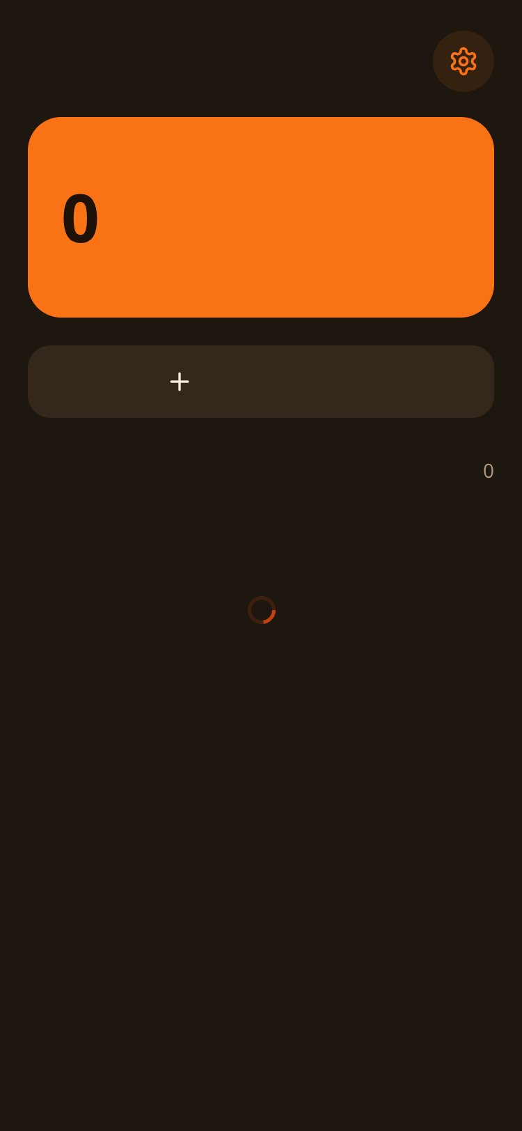 Shopping List screen 3