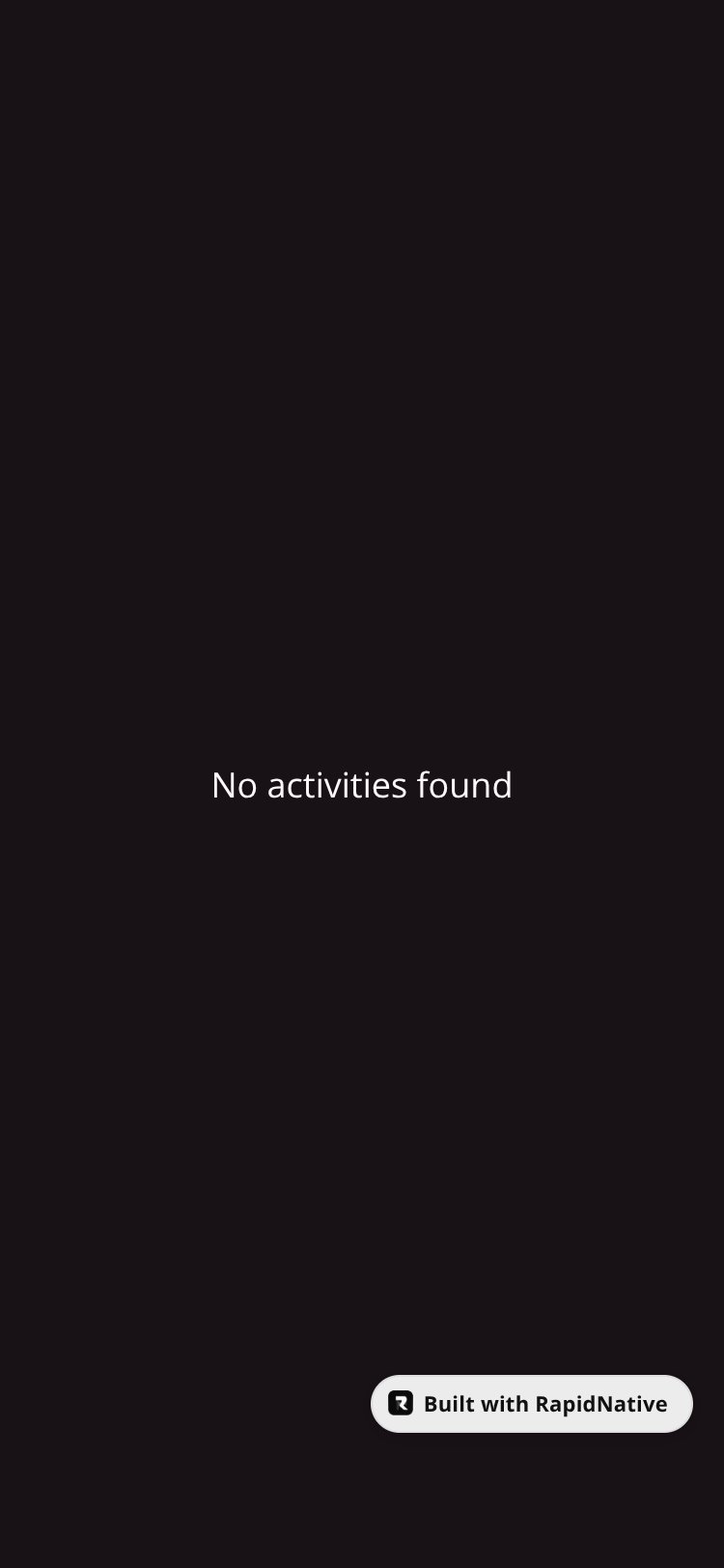 ActivityMatch screen 2