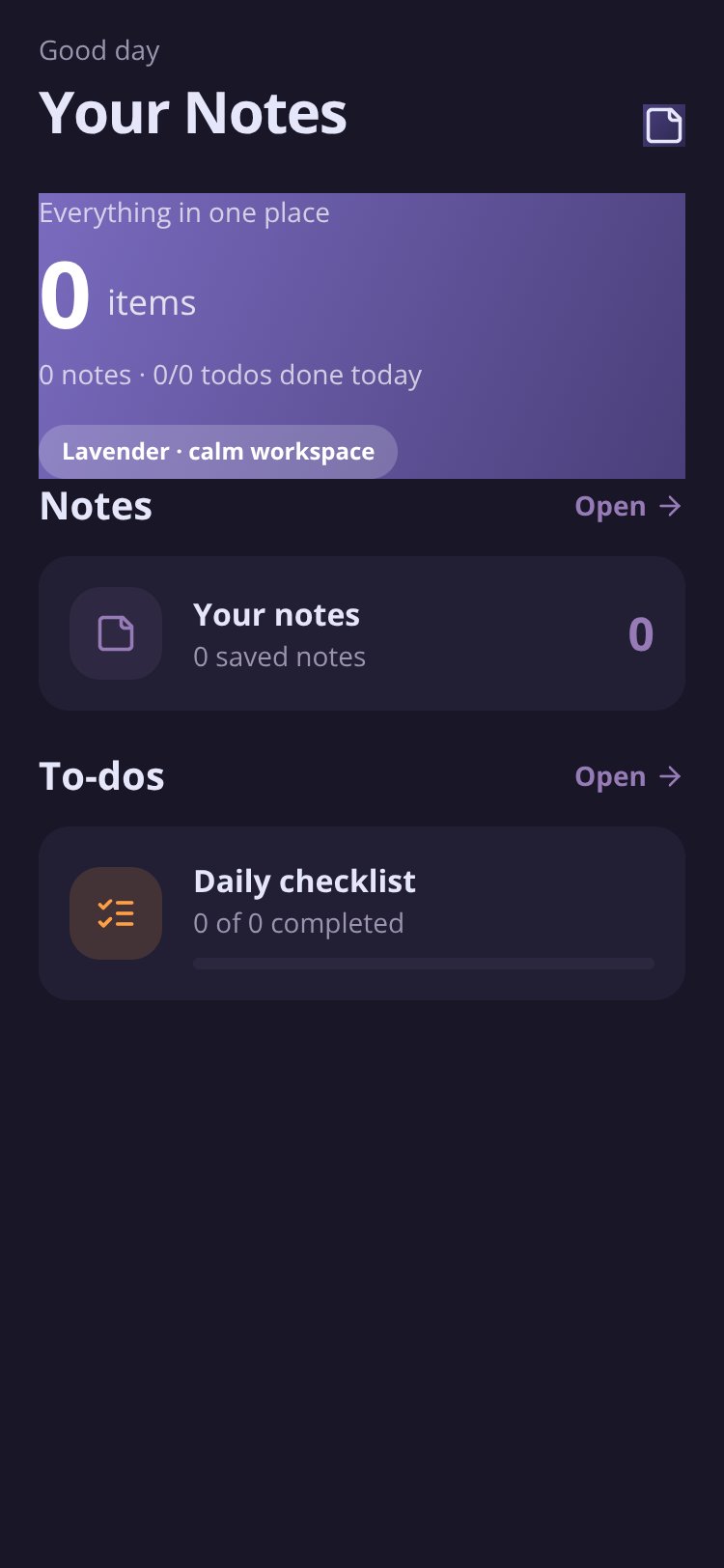 Lavender screen 3