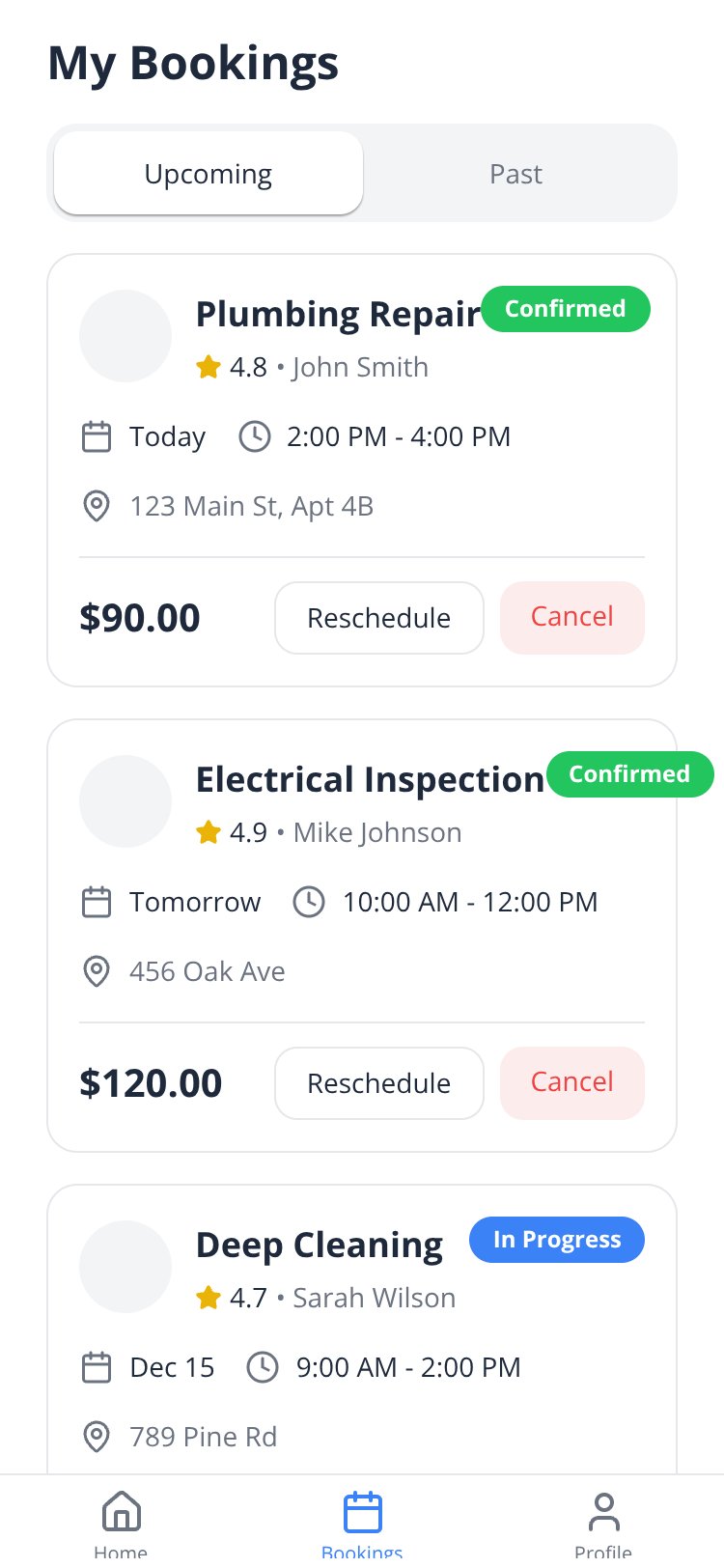 LabourLink screen 2