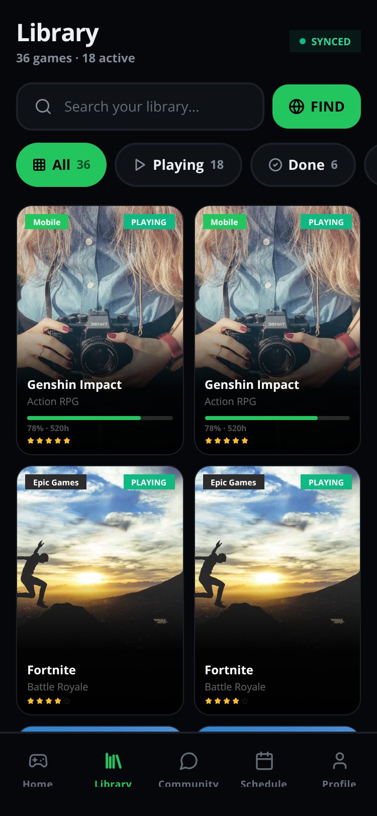 RapidNative App screen 4