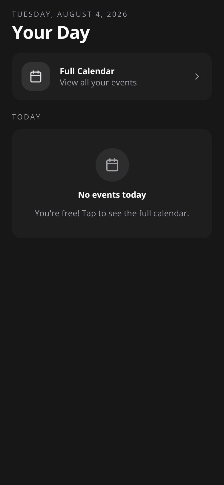 RapidNative App screen 1