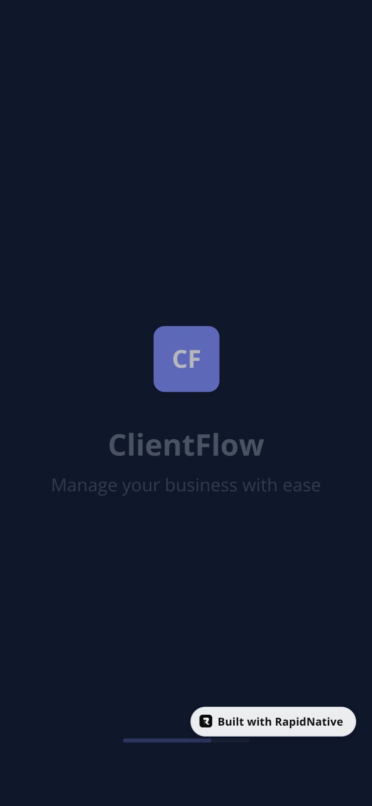 ClientFlow CRM screen 1
