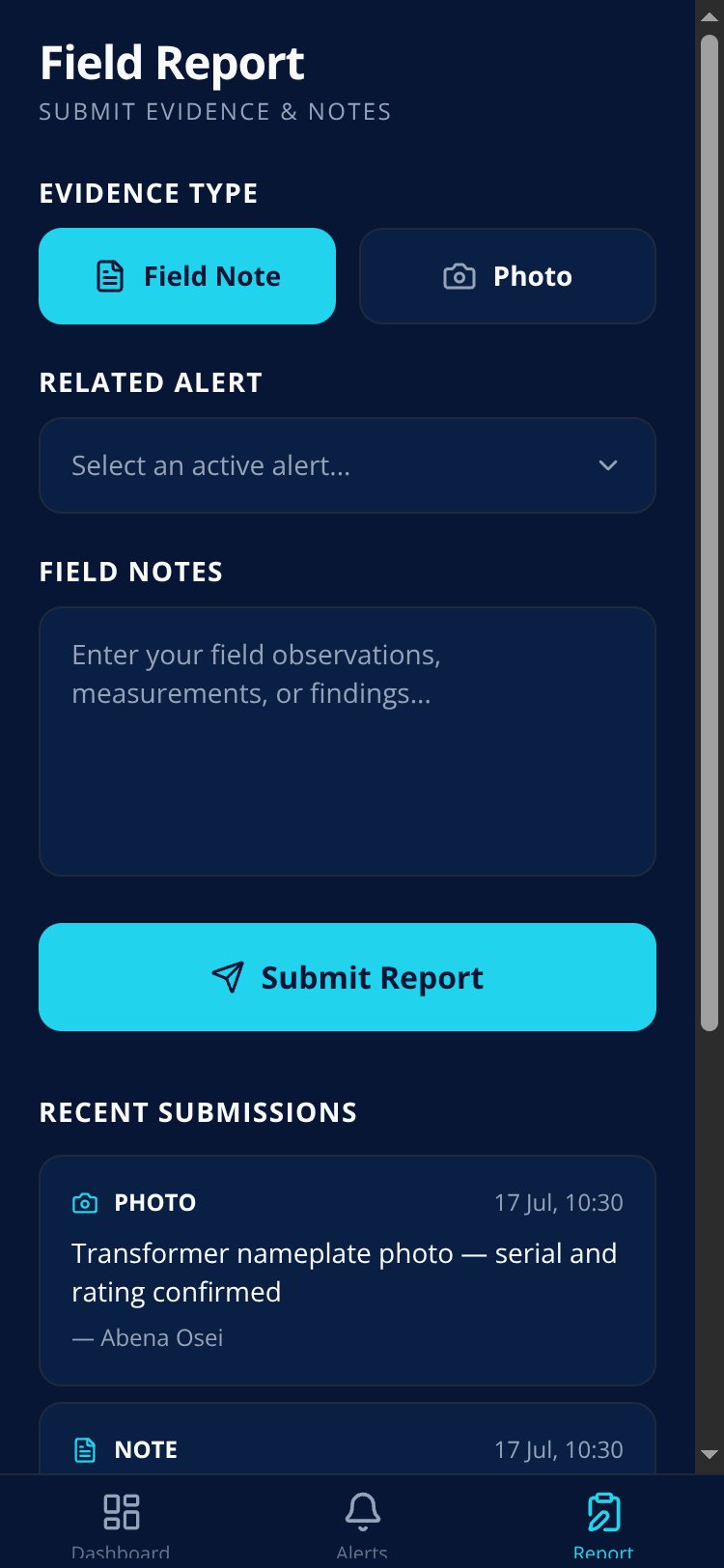 AMPERE Field screen 3