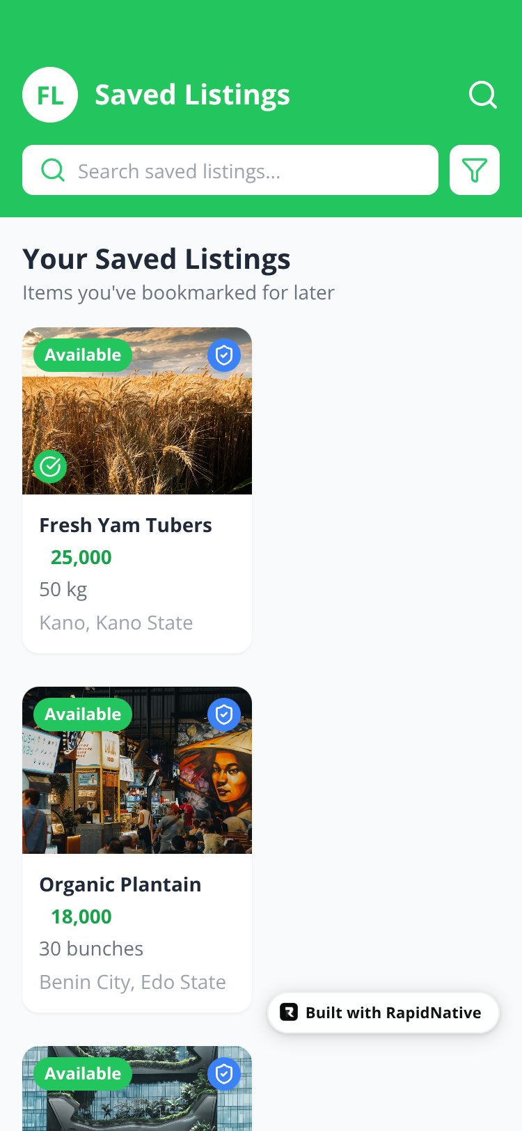 FarmLink screen 4