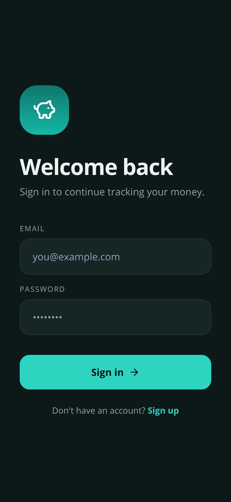 Ledger screen 1