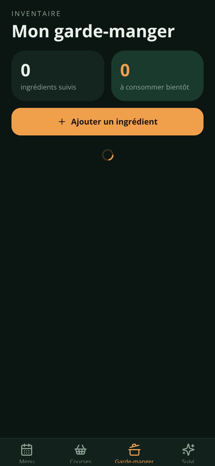 MENOO screen 2
