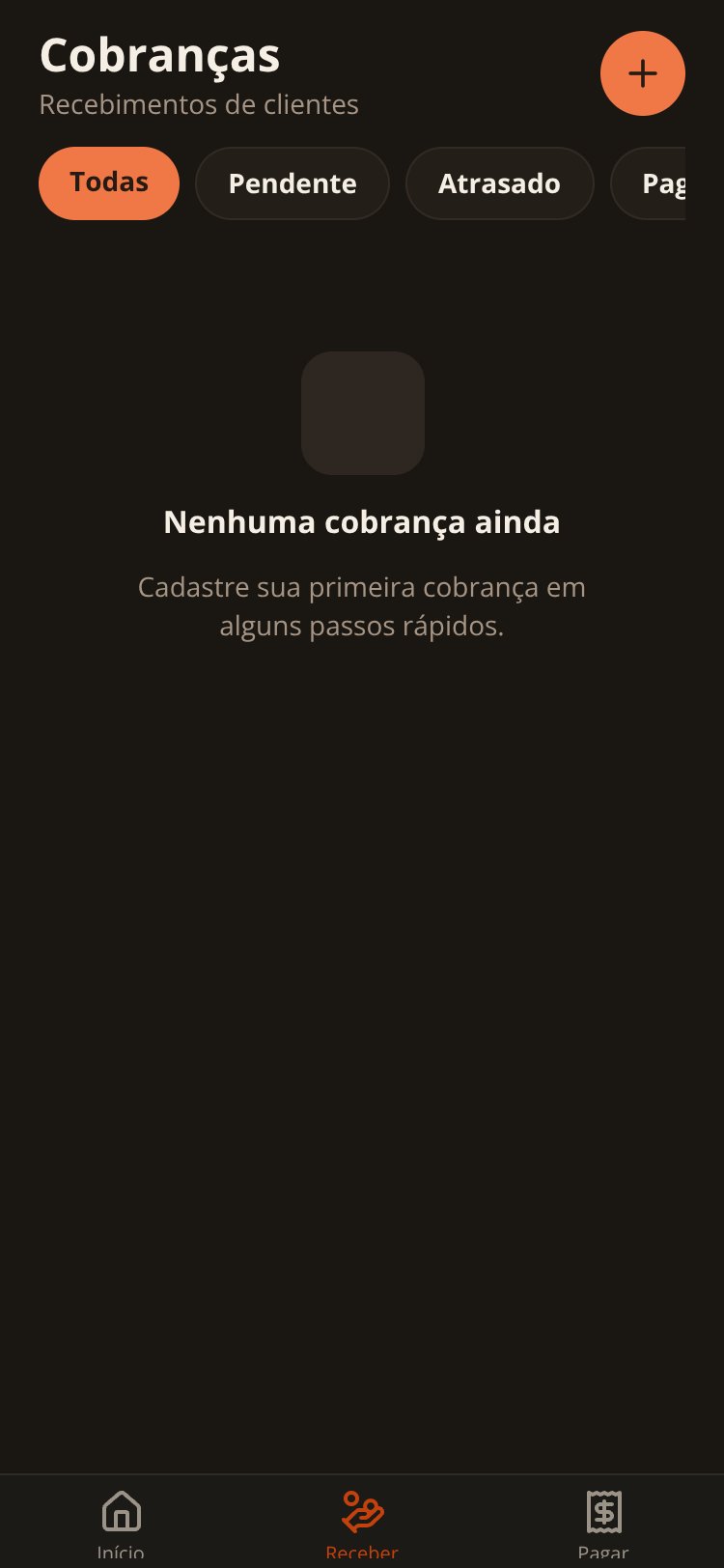 Cobrança & Pagamentos screen 3
