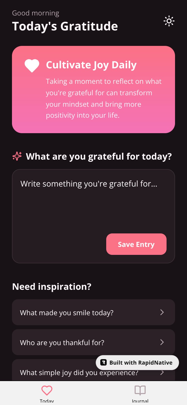 Gratitude Garden screen 2