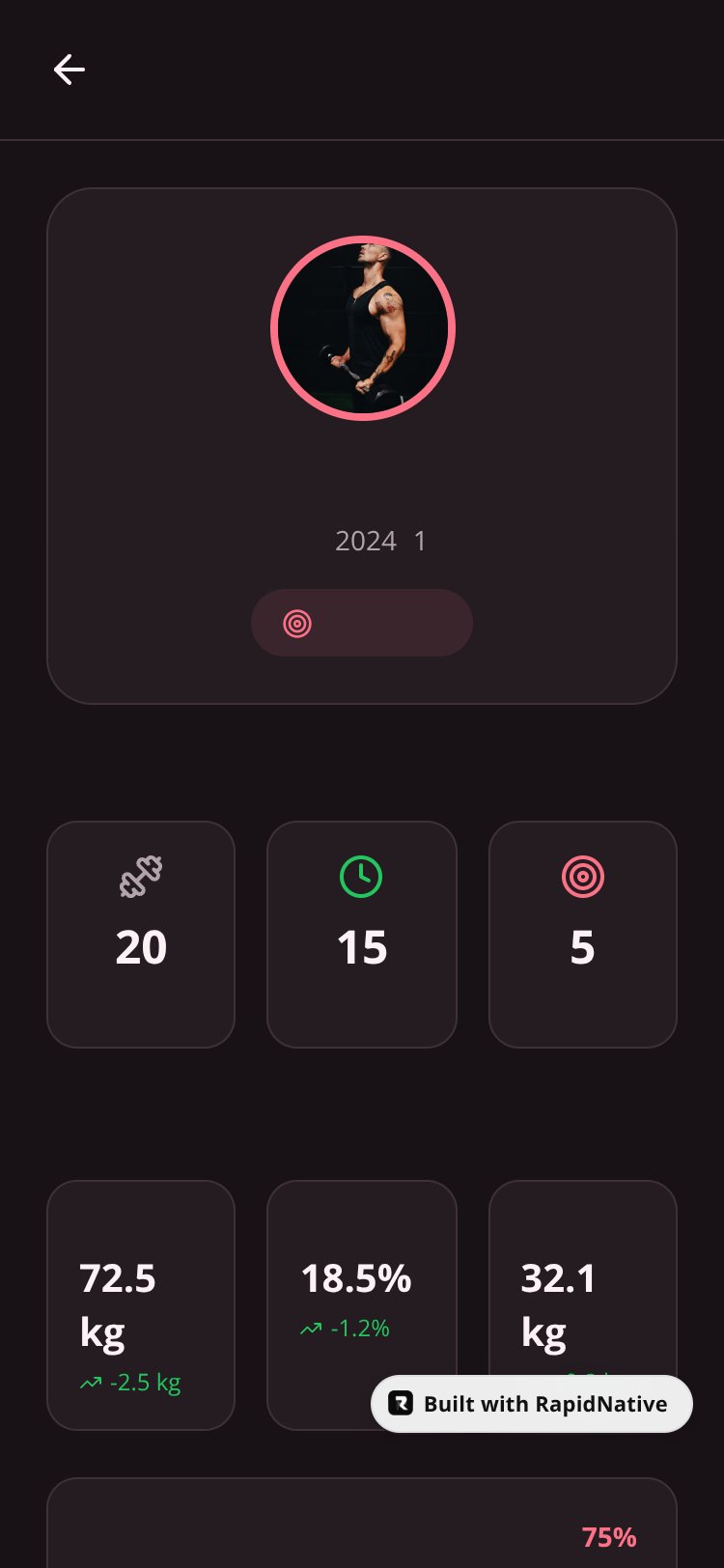 FitCoach Pro screen 2