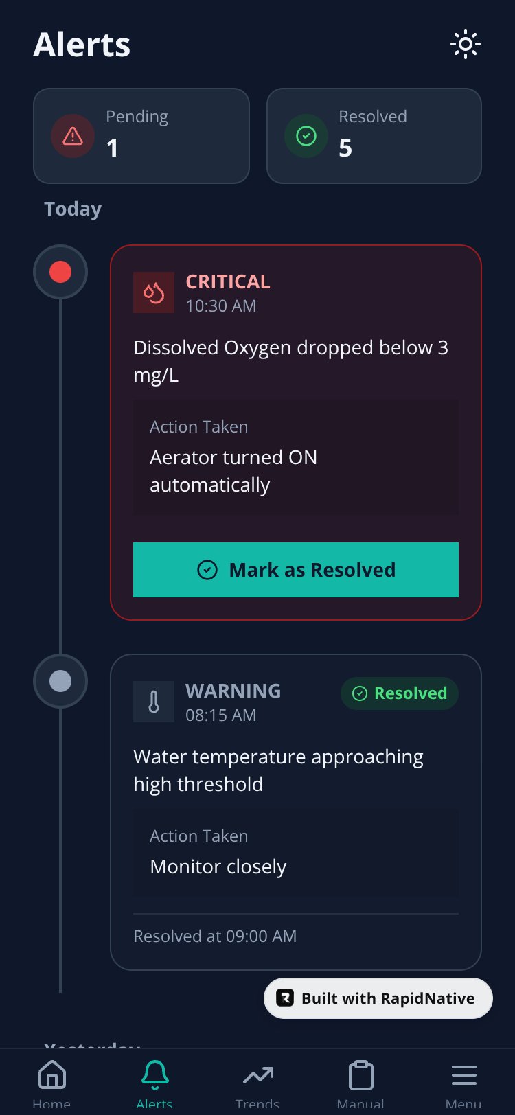 AquaGuard Pro screen 4