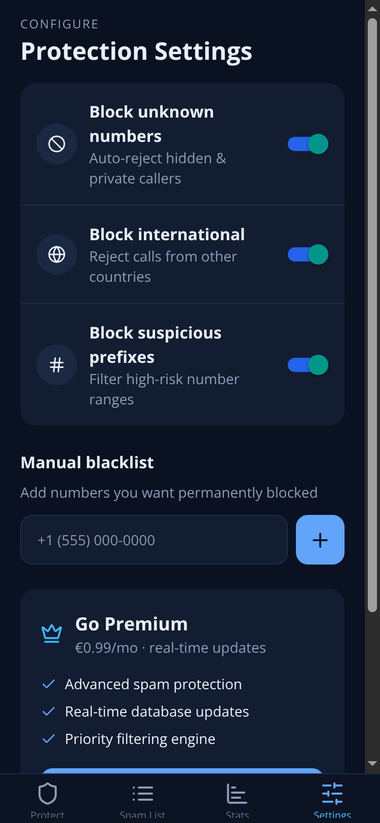 CallShield AI screen 5