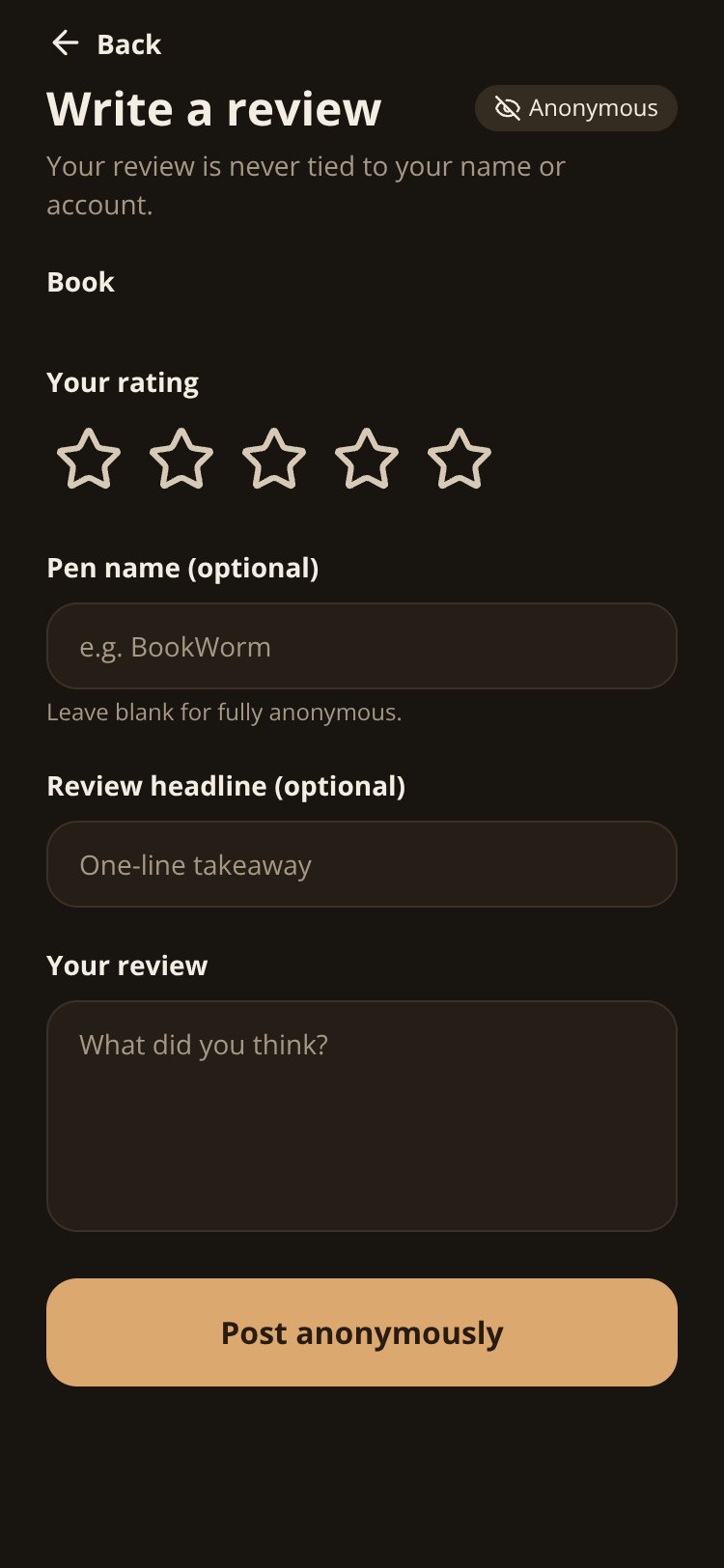 ShelfTalk screen 3