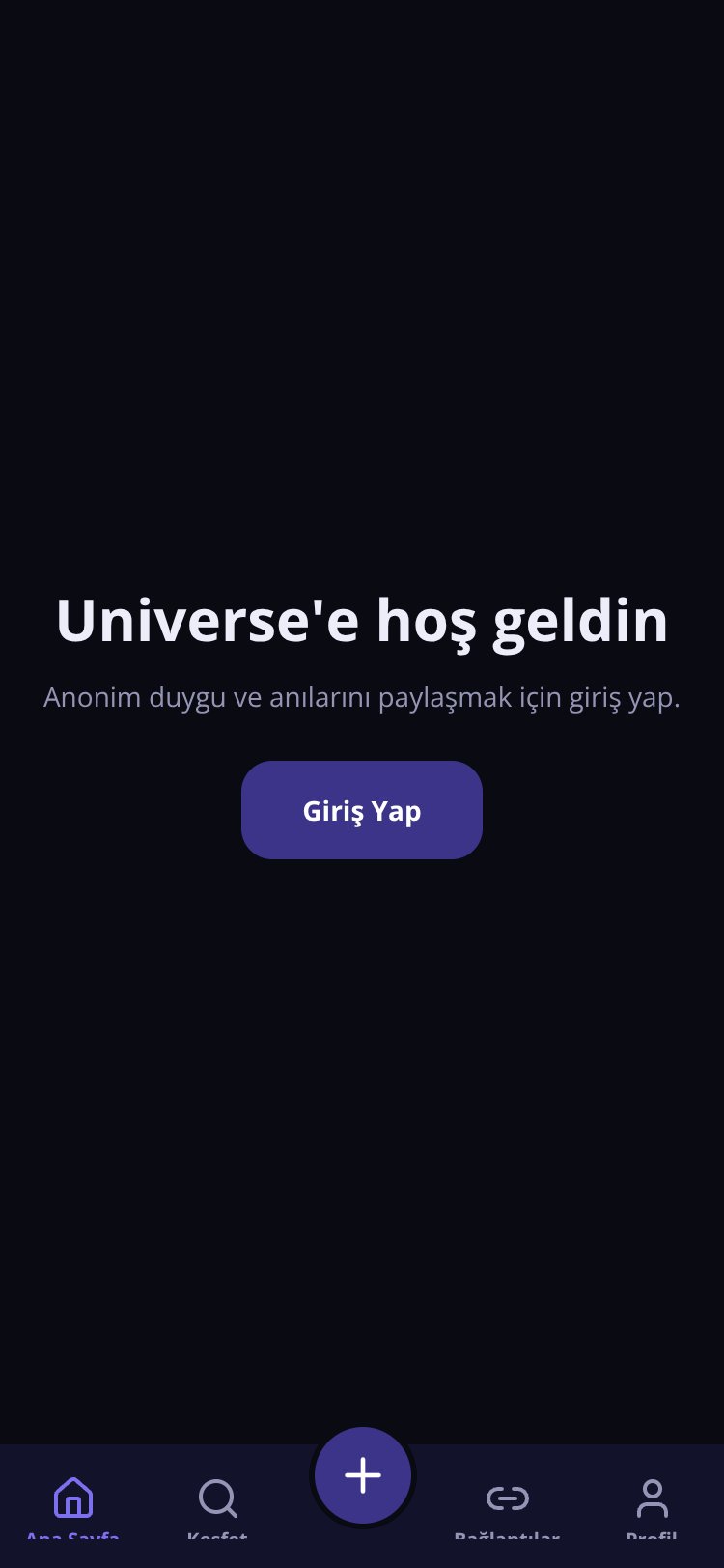 Universe screen 2