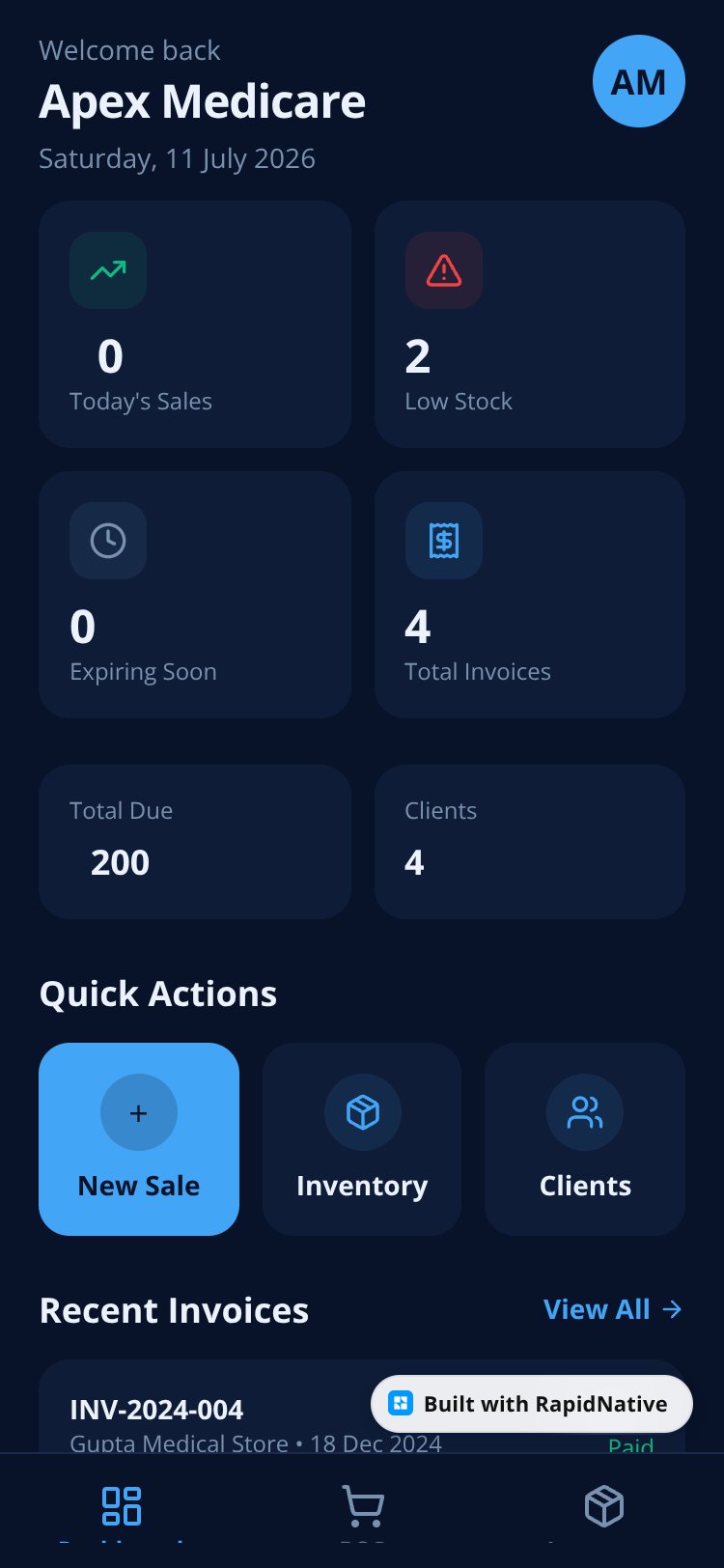 Apex Medicare screen 3