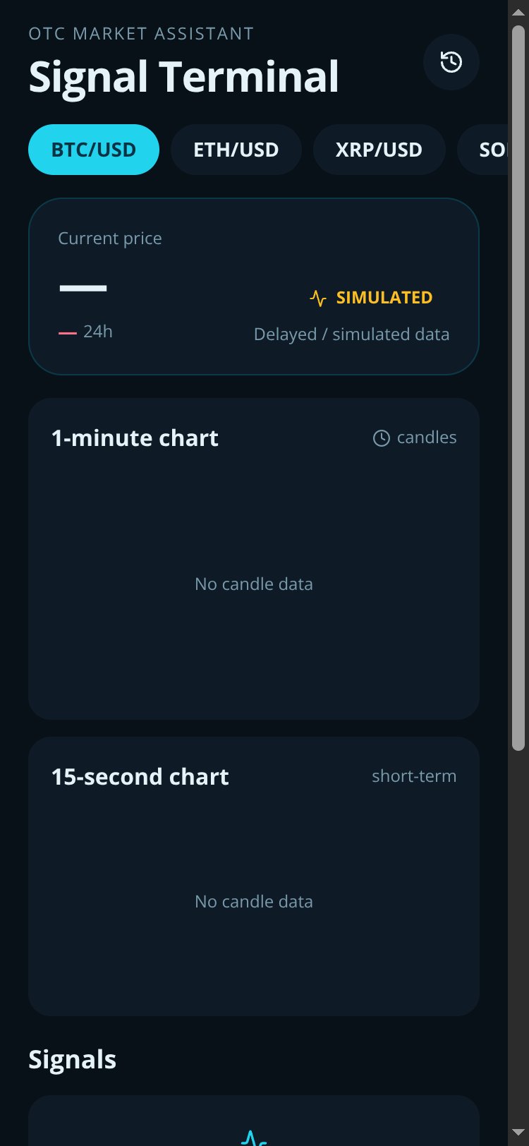 Quotex OTC Signal Pro Copy screen 2